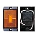CZC AUTO LED Amber Side Marker Lights Sealed Submersible LED Clearance Reflector Lamps Waterproof Trailer Running Lights for 12V Boat Trailer Truck Marine RV (2 pack)