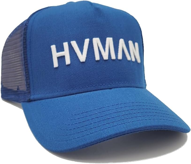 Cult of Individuality HVMAN Human New Mesh Trucker Blue Era Snapback Hat - Image 4