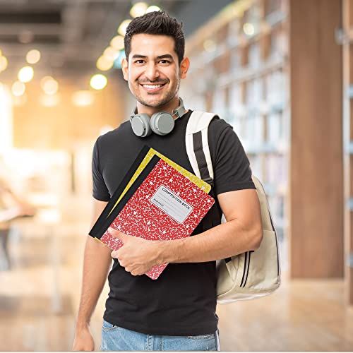 Carnet de composition pour écrire proprement sans ratures grâce aux lignes larges
