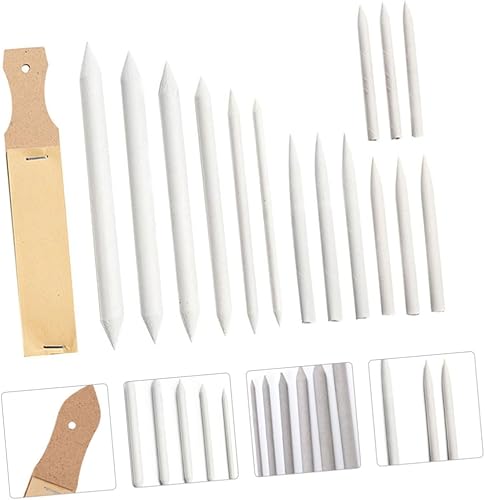 Miniatura 4 de VILLCASE 1 borrador de papel, bolígrafo de difuminado, kit de dibujo de bocetos, borrador de arte para dibujar papel, mezclar, tocón, dibujo,