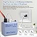Bestechy Tone Generator Kit, 200EP High Accuracy Tone Generator and Probe Kit with Inductive Amplifier, Cable Toner Generator Detector Tester, Circuit Tracer Wire Tracer for Network Cables Collation