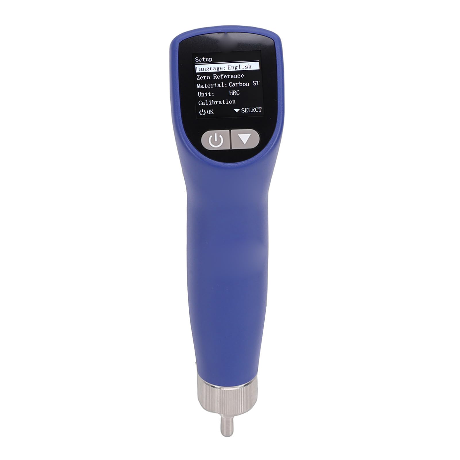 Fafeicy Durometro Ad Ultrasuoni, Durometro Digitale Portatile con Bilance HV HRC HRB HB, Doppie Testine e Spazio di Archiviazione Integrato, per Materiali Metallici e Pezzi Ultrasottili