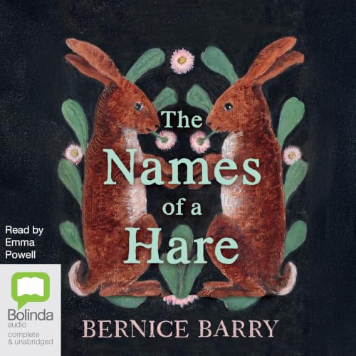 Diseño de la portada del título The Names of a Hare