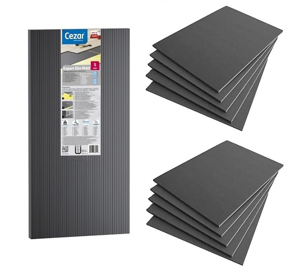 Matt 5mm XPS Underlay for Laminate Flooring โ High Density Foam Panels โ 5mยฒ, 10mยฒ, 15mยฒ or 20mยฒ Packs โ Easy to Cut, Sound Insulating Boards (1, 5sqm)