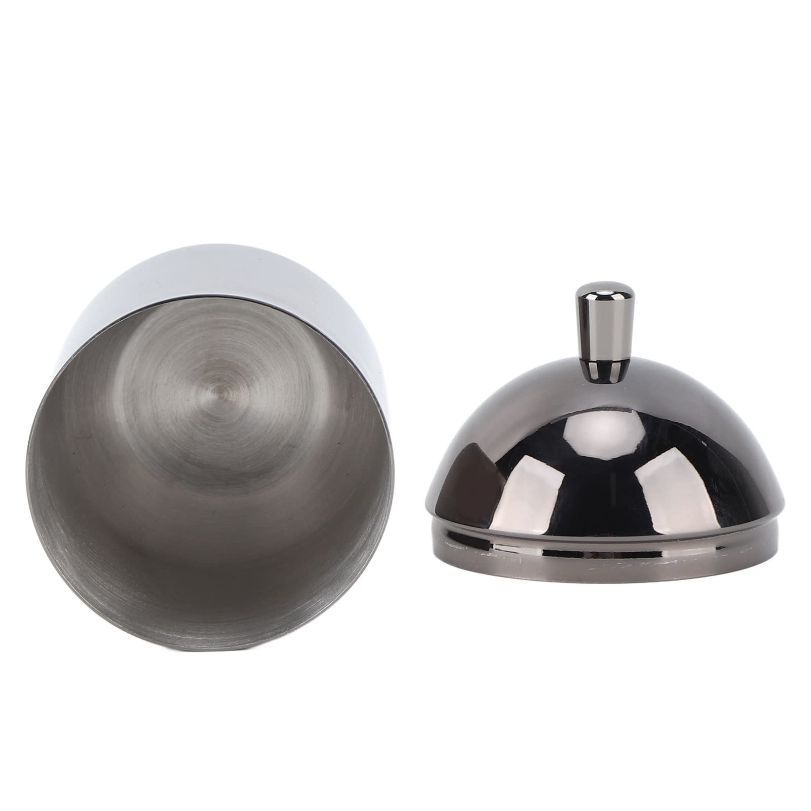 Restokki Stainless Steel Cotton Swab Holders Multi Purpose Cotton Swab Canisters Bathroom Storage Organizer