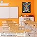 Andaz Press Classroom Teacher Wall Art Poster Signs, 8.5x11-inch, Watch Your Thoughts They Will Become Your Words Your Character, 1-Pack, Unframed, Kids Motivational Quotes Watch Your Thoughts Poster