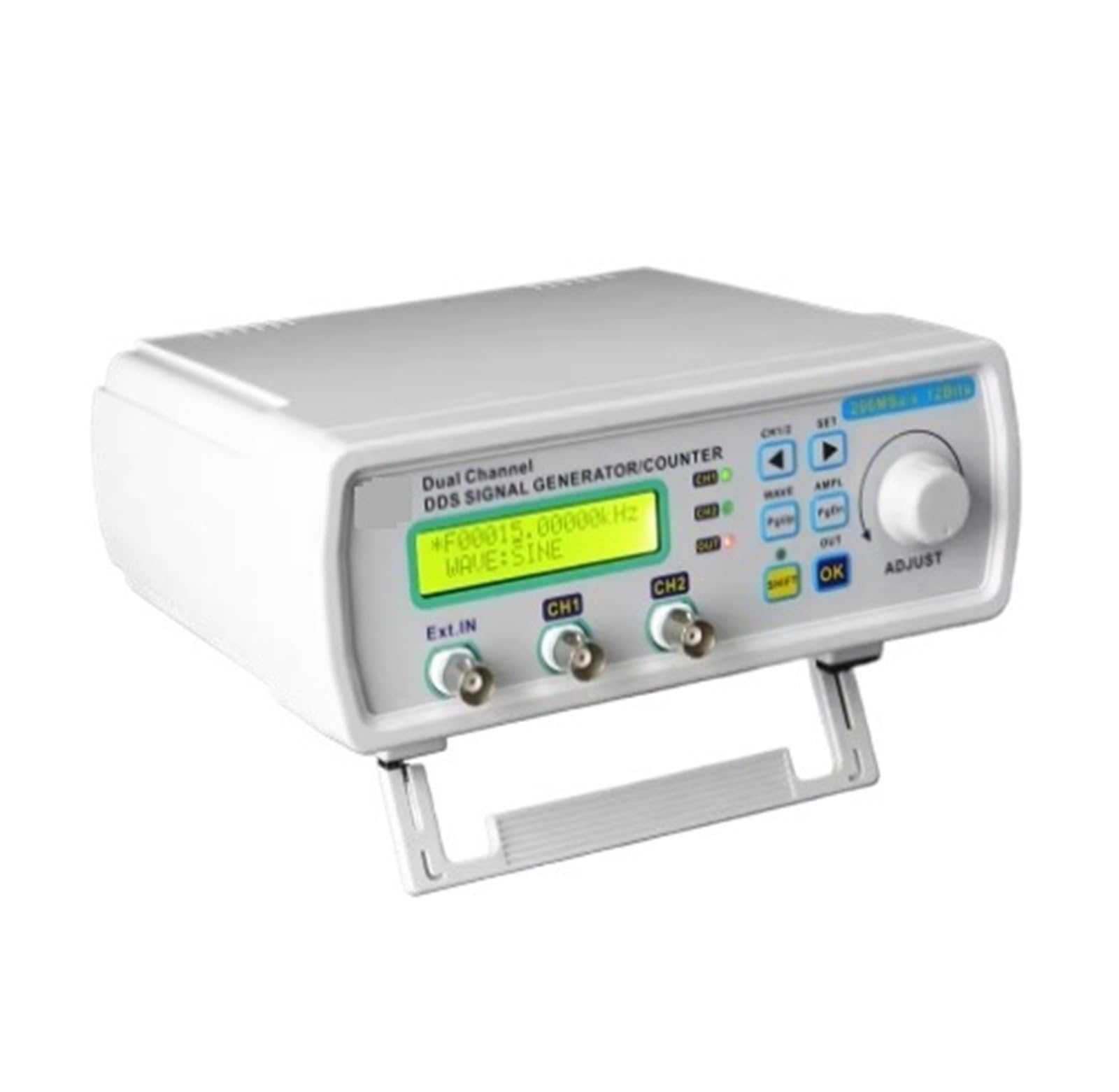 Generatore di segnale a forma d'onda arbitraria con funzione a doppio canale DDS MHS5200A 12 MHz 200 MSa 12 bit