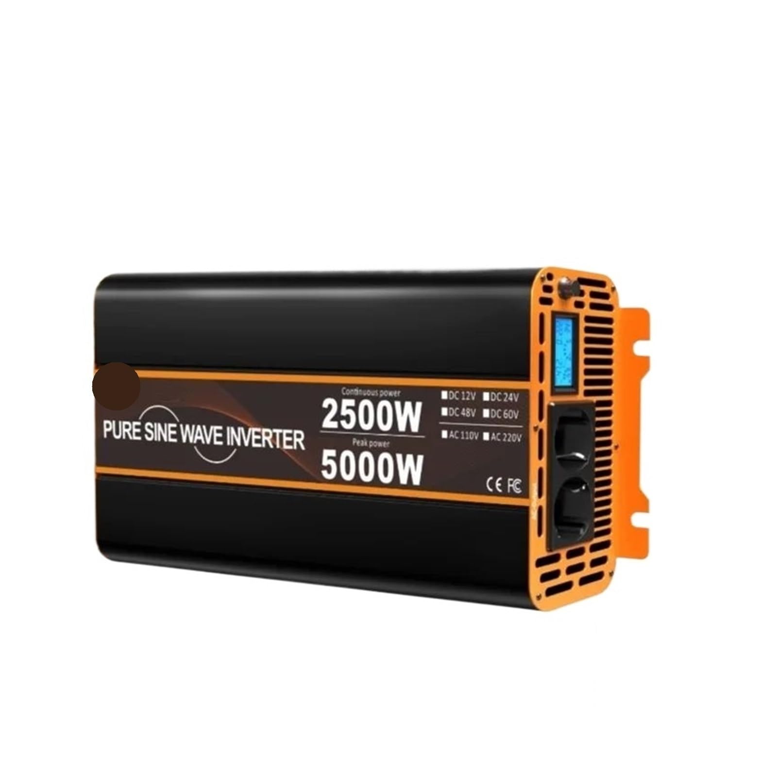 Inwertery, Falownik 24 V Czysta Fala 4000 W 5000 W Transformator 12 V Do Zasilacza Samochodowego(5000w,24V)