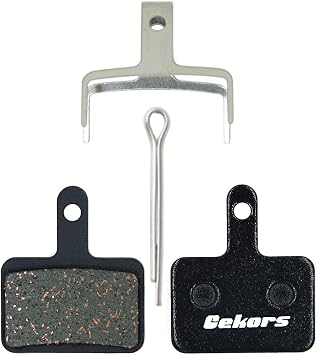 Bicycle Disc Brake Pads for Shimano/Tektro/TRP, 1 Pair with a Spring