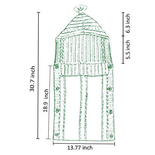 image for XMWEALTHY Newborn Baby Wrap Swaddle Blanket Knit Sleeping Bag Receivin