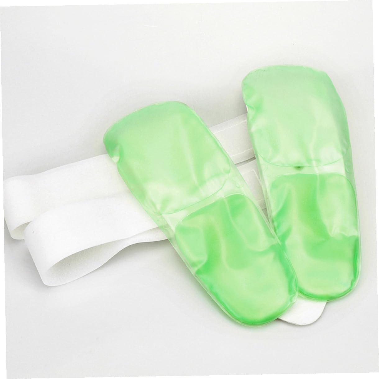 Ankle Protector Foot Fixed Stabilizer Brace Air Cooling Gel Ankle Sprain Splint White