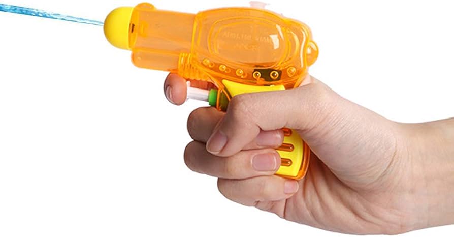 Amazon | AsToy 水ピストル 4個セット 幼児 水鉄砲 おもちゃ 子ども会