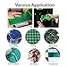 3-Pack Green Polyester Hi-Temp Masking Tape Multi-Sized Value Bundle;1/2 inches,1 inches & 2 inches PET Tape with Silicone Adhesive,Ideal for Painting,Powder Coating,Anodizing,Circuit Boards