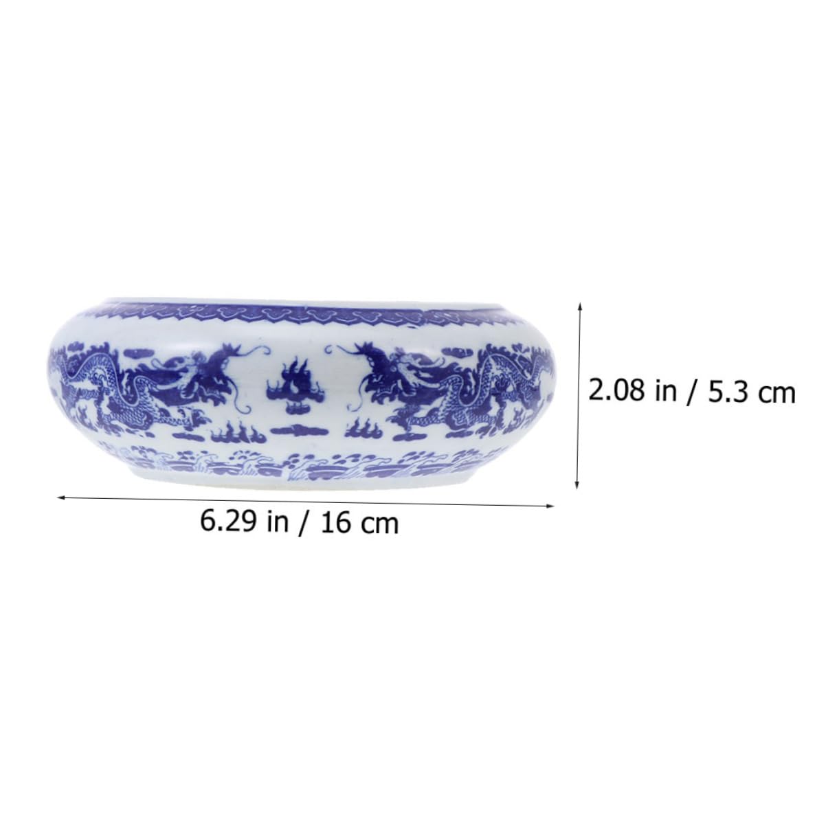 2pièces Pots à Eau Céramique pour Pinceaux à Encre Lot de Récipients De Rangement pour Et Peinture Accessoires Pratiques Et Décoratifs pour Bureau Et Art