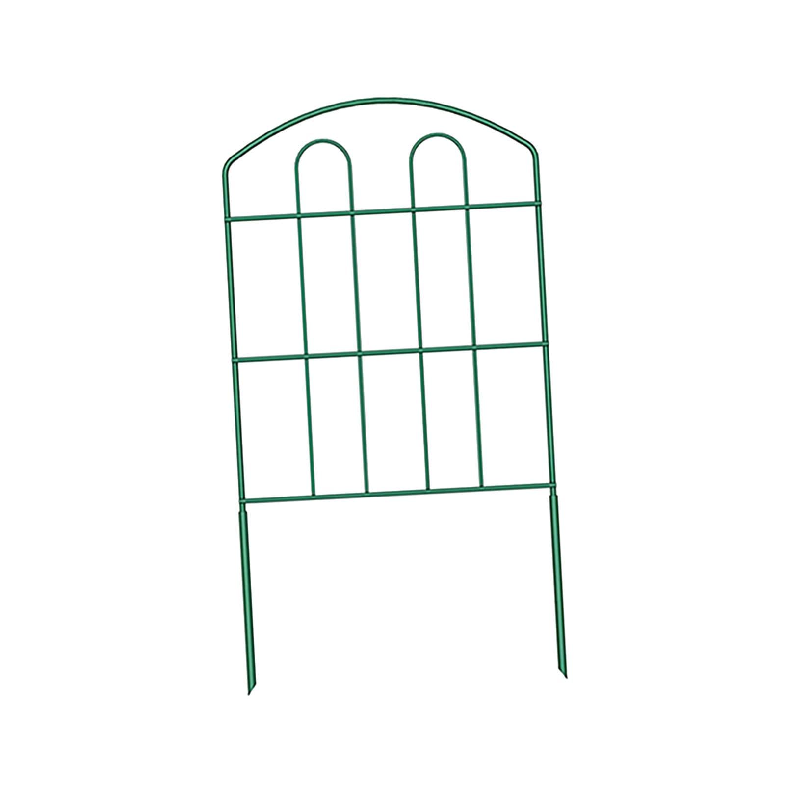 Garden Fence Panel Section Panels Stairs Landscape Porch Metal Border Edging-image-13