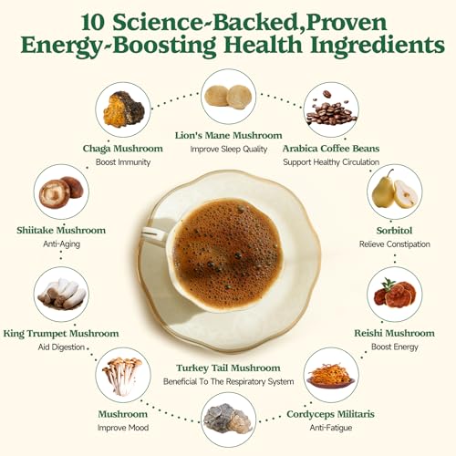 Ahete 10-in-1 Mushroom Coffee