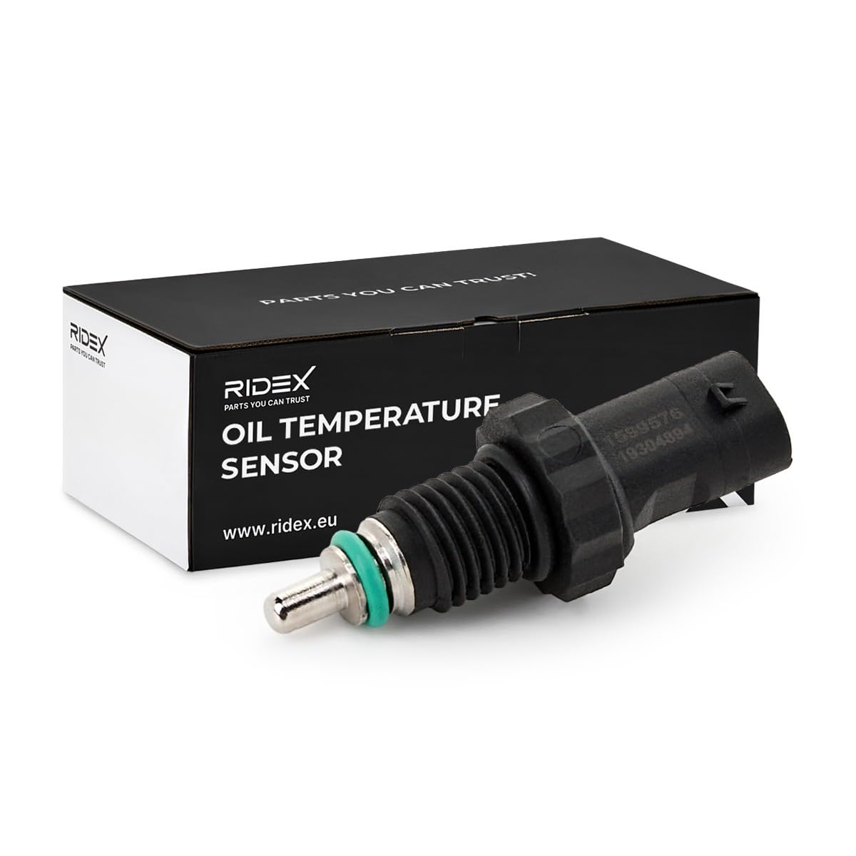 RIDEX 829S0005 Öltemperatursensor ohne Anschlussrohr mit Dichtring Kompatibel mit VW Golf VII Schrägheck 5G1, BQ1, BE1, BE2 4L919824 WHT002287C 3L919824C