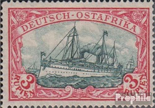 Sello Prophila Collection África Oriental Alemana 39II B buque Kaiseryacht Hohenzollern 1919