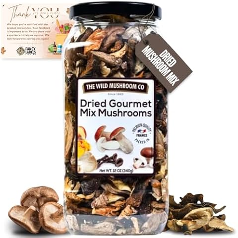 The Wild Mushroom Co Dried Gourmet Mushroom Mix Cover