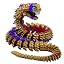 Golden Purple Red