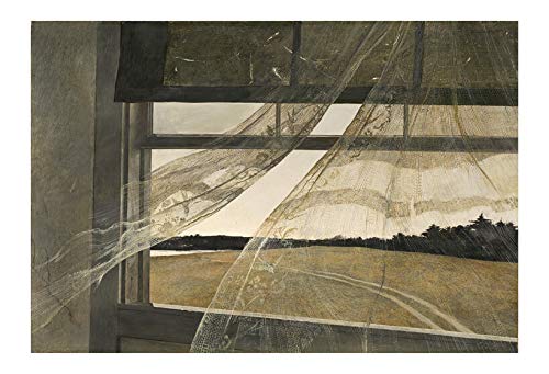 Cadre Andrew Wyeth Wind from the Sea grande décoration murale affiche mate XL