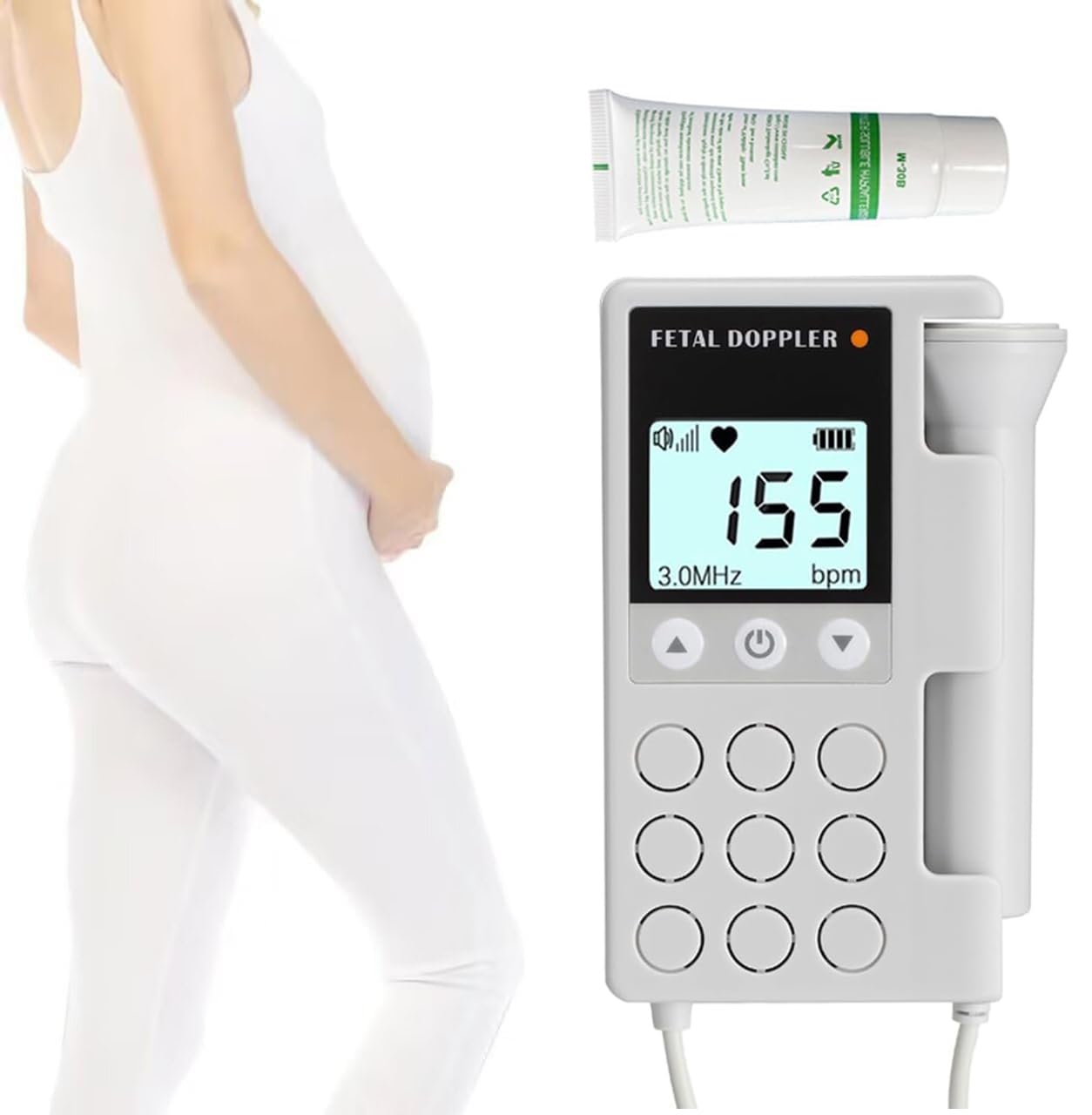 bag for baby fetal doppler heartbeat monitor pregnancy monitor baby monitor pregnancy for new mom home use-d1