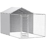 PawHut Large Outdoor Dog Kennel for M&L Breeds 13' x 7.5' x 7.5'