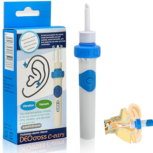 DONGTATA Ohrenschmalz Entferner Elektrisch Ohrreiniger mit Absaugfunktion Für Erwachsene & Kinder Sicher & Sanft Tragbares Ear Cleaner Werkzeug