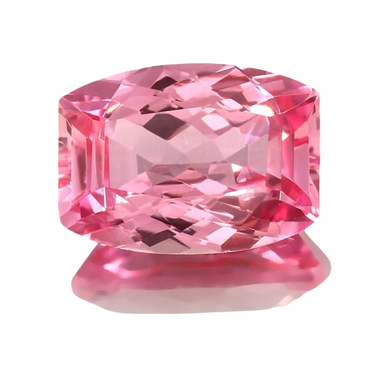 Morganite naturelle facettée 16x12mm pour sublimer vos bagues et colliers faits main