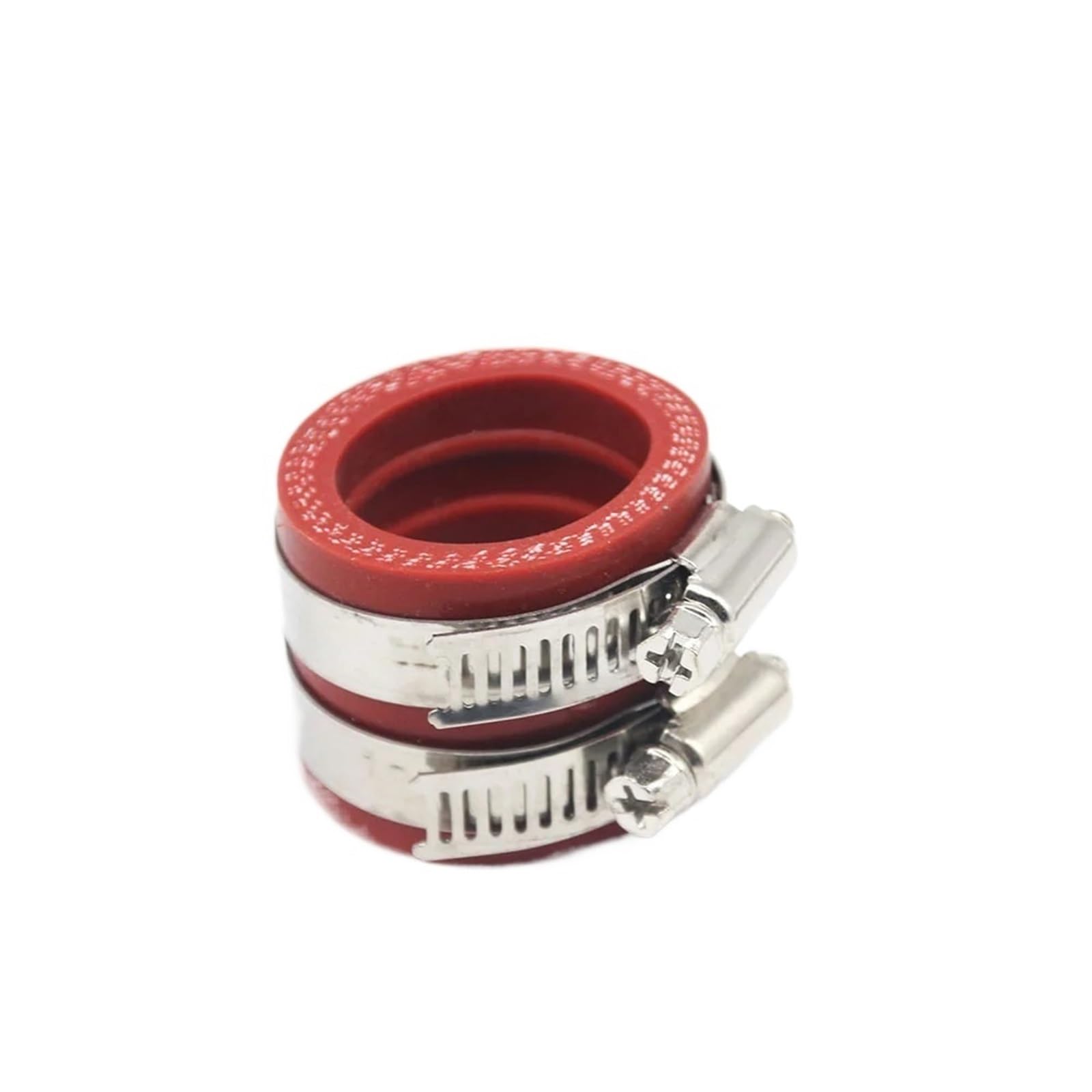 Flexible PVC Pipe Coupling Motorcycle Carburetor Intake Manifold Interface Inlet Pipe Rubber Carb Spare Part(35mm red)