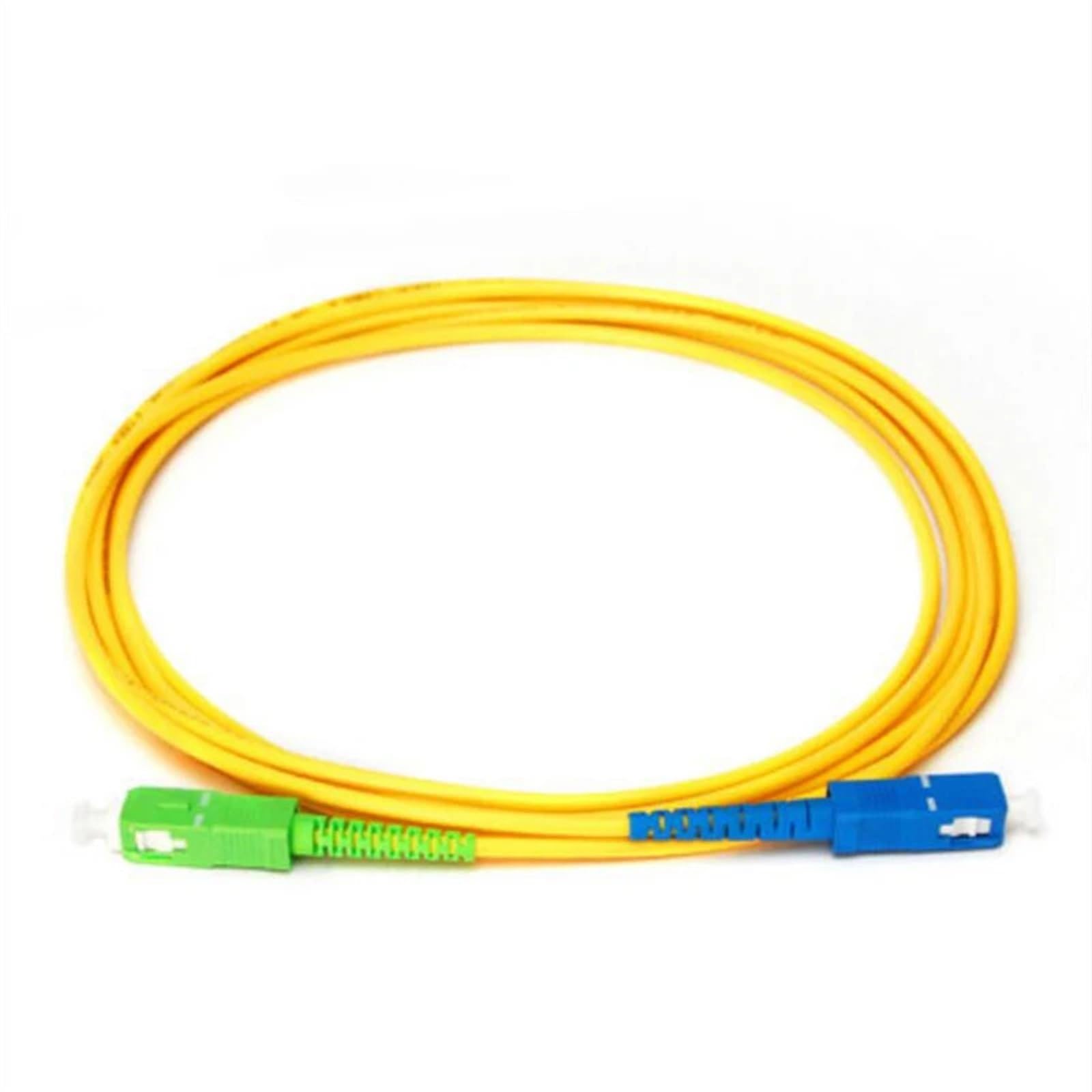 10 szt. SC APC-SC UPC 3-metrowy kabel światłowodowy w trybie Simplex 2,0 mm lub 3,0 mm światłowodowy kabel rozruchowy FTTH
