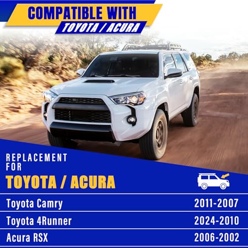 Image of 24 inch 20 inch Front Windshield Wiper blades Replacement for Toyota Camry 2007-2011,4Runner 2010-2024,Acura RSX 2002-2006,Premium All-Season Replacement Automotive Windshield Wipers