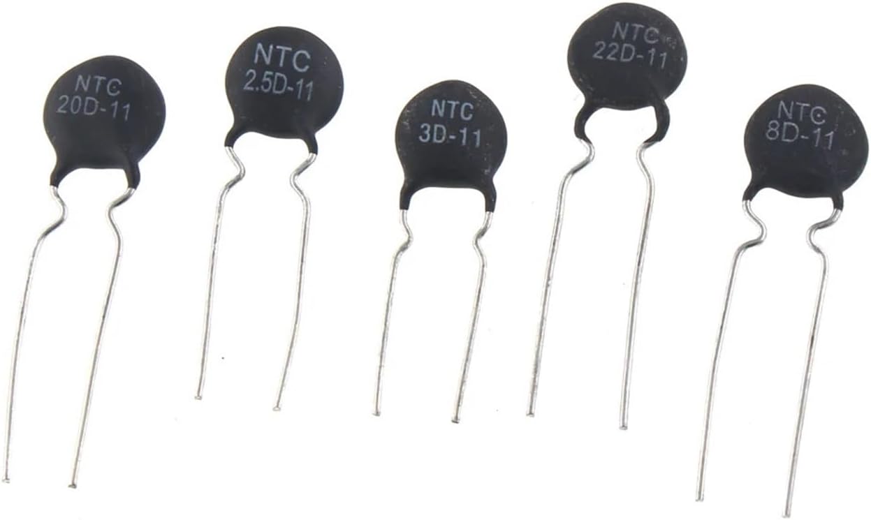 50PCS NTC Thermistor Resistor 22D-11 3D-11 2.5D-11 8D-11 20D-11 5D-11 12D-11 33D-11 10D-11 16D-11(8D-11 50PCS)