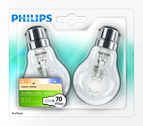 Philips 925693444204 EcoClassic - Lampadina a