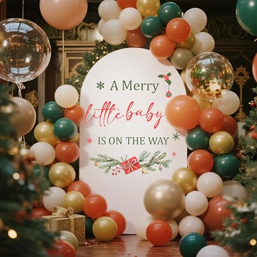 Adorno decorativo Baby Shower A Merry Little Baby miniatura 6