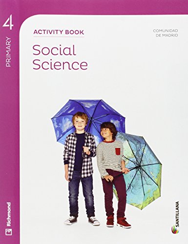 Portada de Social Science Activity Book 4º Primaria Madrid Ed 2015