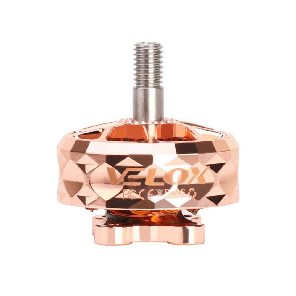 T-Motor VELOX VELOCE V2307 V2 Motor - 1950KV/2550KV (Rose Gold) - 1950kv - Gold