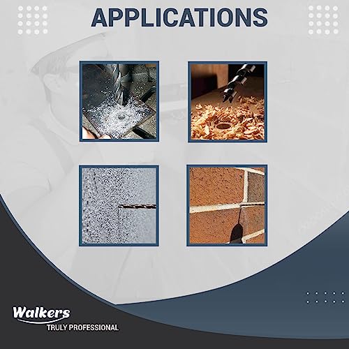 Image of Walkers WKCB355M1 26mm Hammer Impact Drill Machine Forward /Reverse Rotation with 5Pcs SDS Plus Bits for Making Holes in Metal /Wood /Concrete Hammer Drill (26 mm Chuck Size, 1200 W)