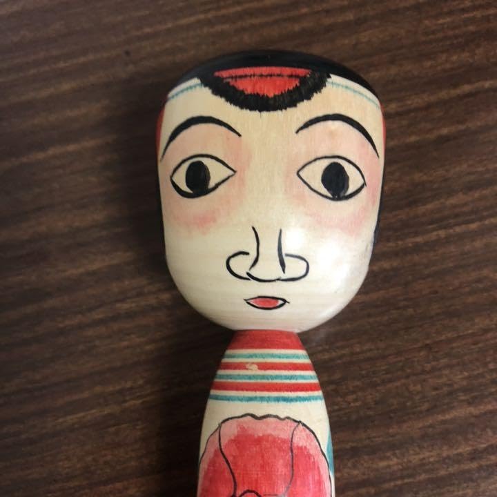 Amazon.co.jp: 中ノ沢こけし たこ坊主 : おもちゃ