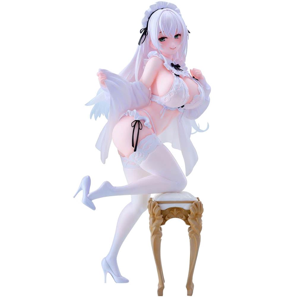 Tongyundacheng Anime Illustration Bonita-chan Figure PVC Standing Girl Model Statue Original Painting Action Figure Ornament, 26cm