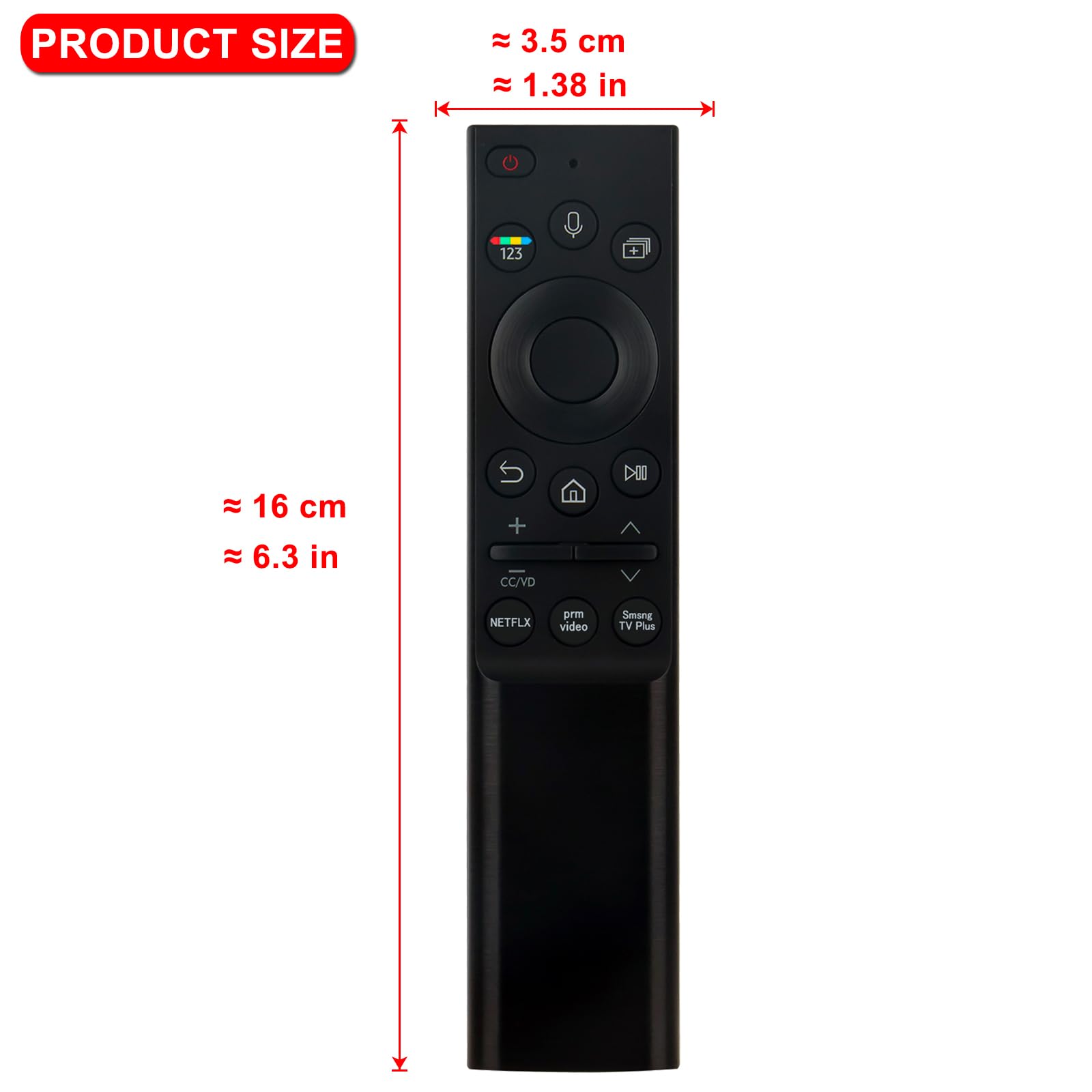 BN59-01357B - Telecomando vocale di ricambio per Samsung 4K Smart TV QN50QN90AAFXZA QN55QN90AAFXZA QN65QN90AAFXZA QN75QN90AAFXZA QN85QN90AAFXZA