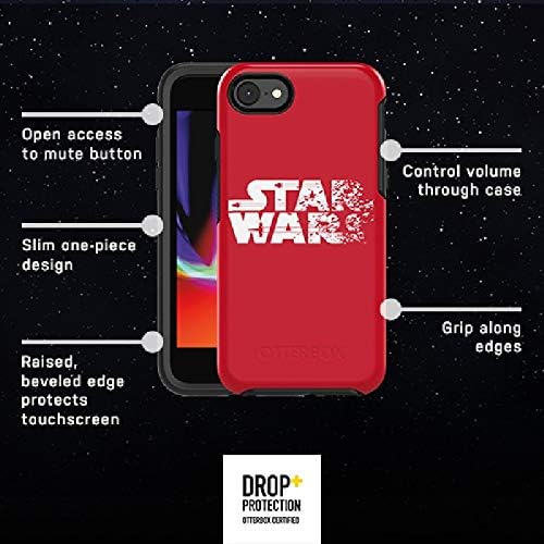 OtterBox SYMMETRY SERIES STAR WARS Case for iPhone 8 Plus & iPhone 7 Plus (ONLY) - Retail Packaging - DARTH VADER
