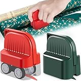 Top 10 Best Scissors for Effortless Wrapping Paper Cutting 5 Kayxexc Christmas Wrapping Paper Cutter - 2 Pack, Straight & Neat Paper Roll Cutter For Gift Wrapping (Black & Red)