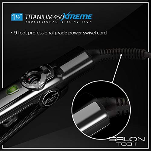 Plancha de Pelo Titanium 1.5 Inch Salon Tech miniatura 5