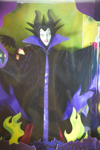 Disney MALEFICENT Barbie DOLL 40th Anniversary SLEEPING BEAUTY - Limited Edition Great Villains 5th in Series (1998)