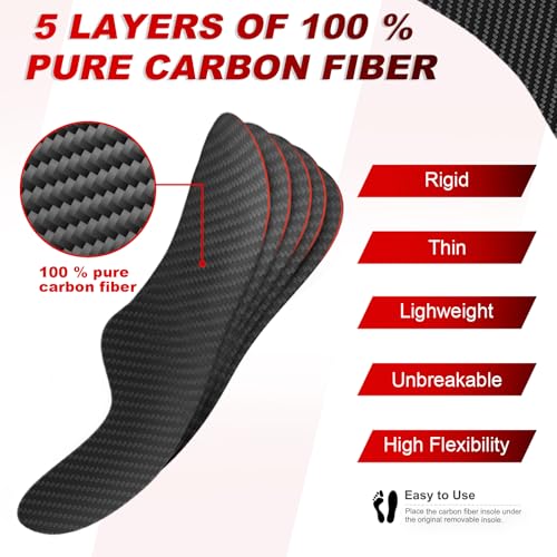 Plantillas ortopédicas de carbono para soporte rígido 1 par miniatura 4