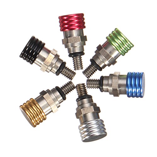 Alamor Paar M4X 0.7 Mm Gabel Luft Entlüftungsventil Schraube Für Enduro KTM Off Road Husky Wp Marzocchi-Schwarz