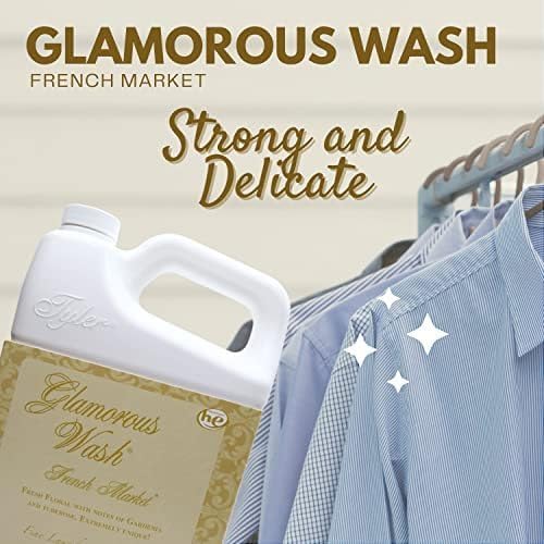 Miniatura 4 de Worldwide Nutrition Paquete Tyler Glamorous Wash French Market Fine Laundry Detergente líquido para ropa - Detergente líquido de lujo para ropa -