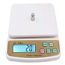 Massive Reckon® SF-400A Digital Weight Scale | 10 Kg Capacity High Precision Portable Square Shape LCD Display with Premium Plastic Body | Weight Machine for Home, Gym, Kitchen & Clinic (Multicolor) gallery image