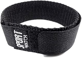 Minott Uhrenbänder Textil Schwarz (21) EU-21517